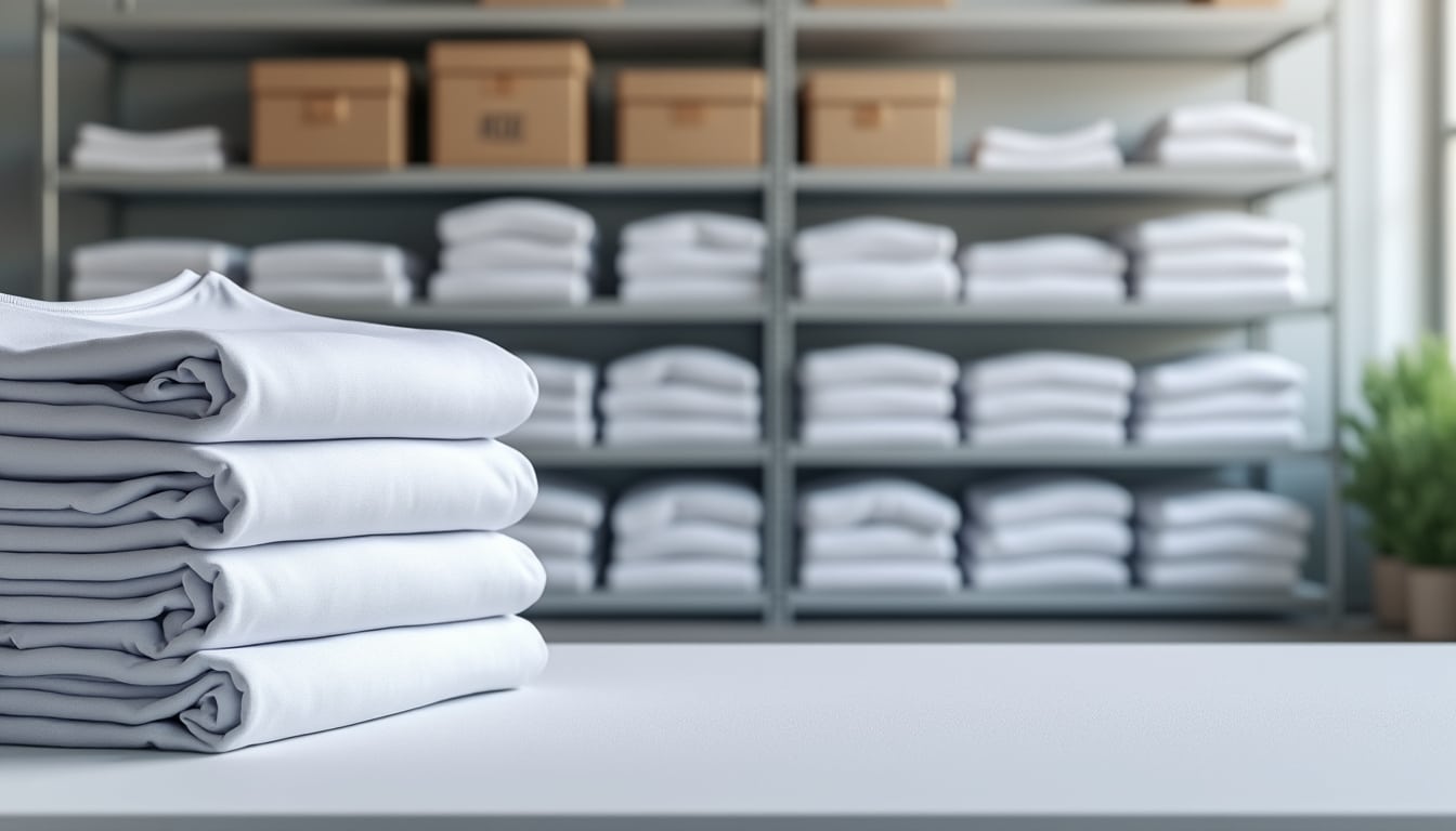 Grossiste t-shirt vierge sans étiquette : bien le sélectionner