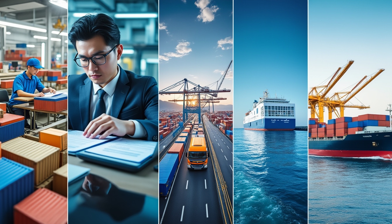 Importer de Chine : les étapes de la commande à la livraison